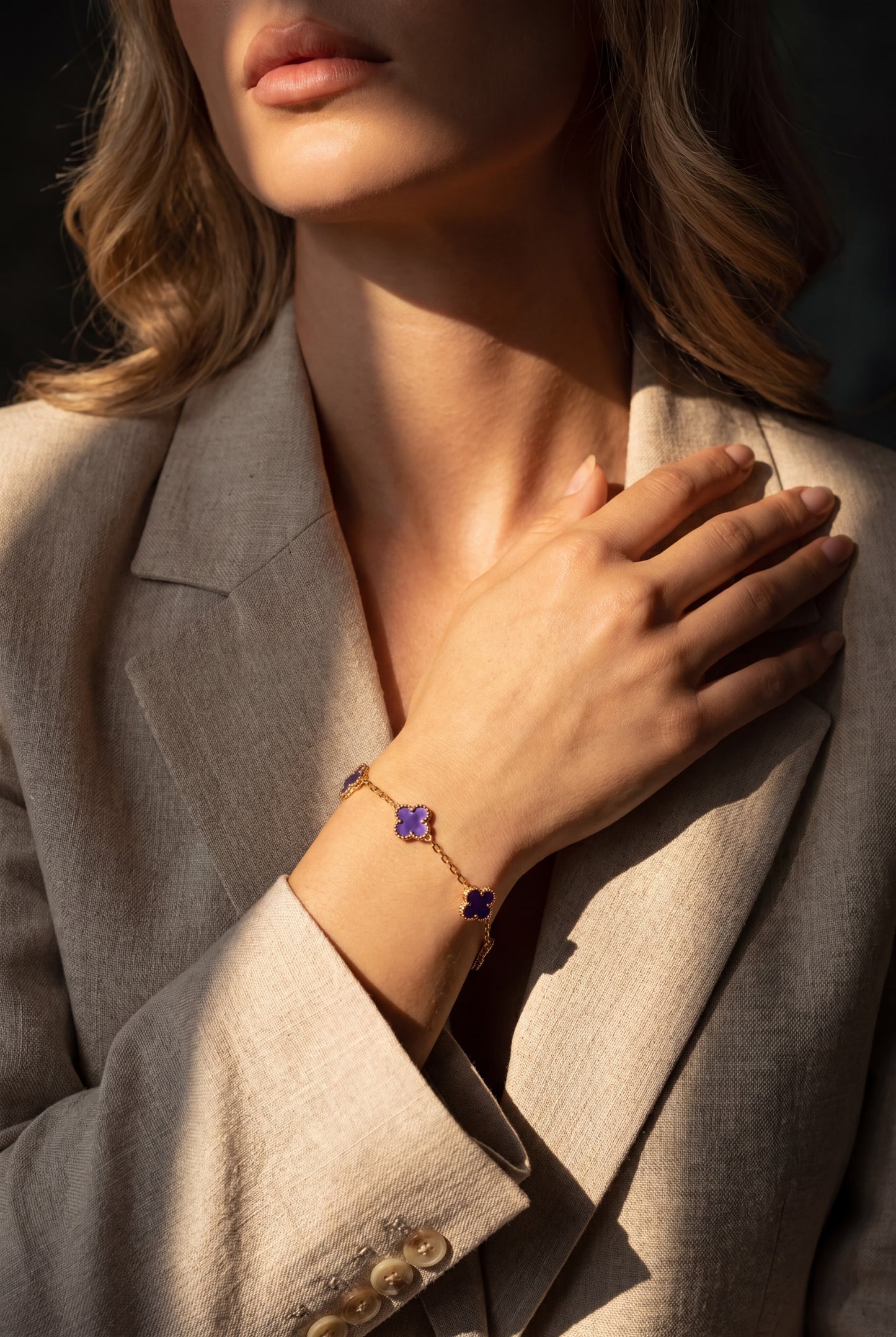 Pulseira Lucky Clover | Purpur