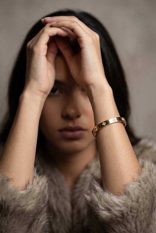 Pulseira Gold Bangle