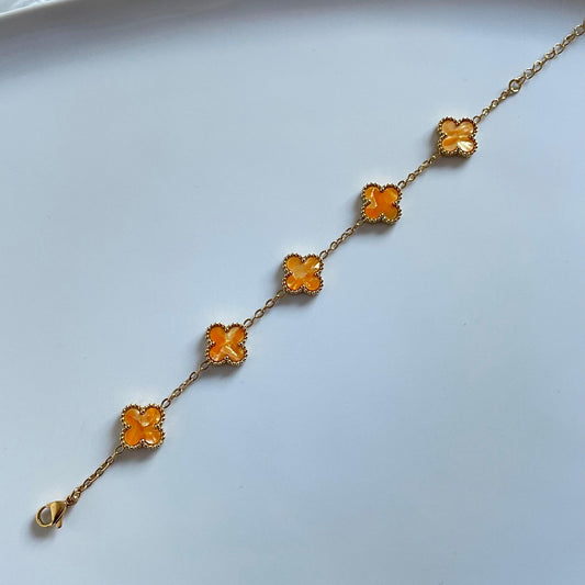 Pulseira Lucky Clover - Mel