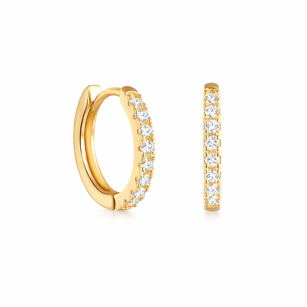 Argolas Gold Brilliant Basic