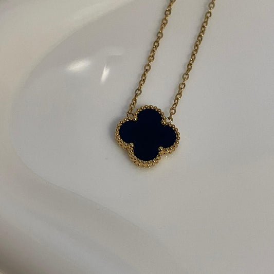 Colar Lucky Clover - Preto