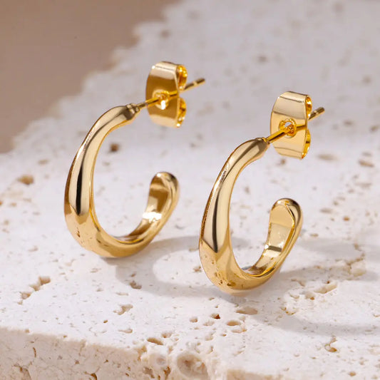 Brincos Melodia - Dourado