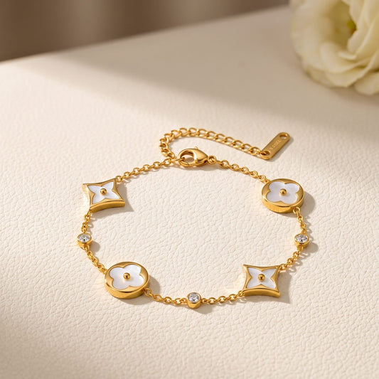 Pulseira Gold Luxe | White