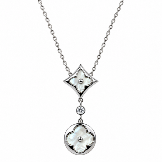 Colar Silver Luxe | White