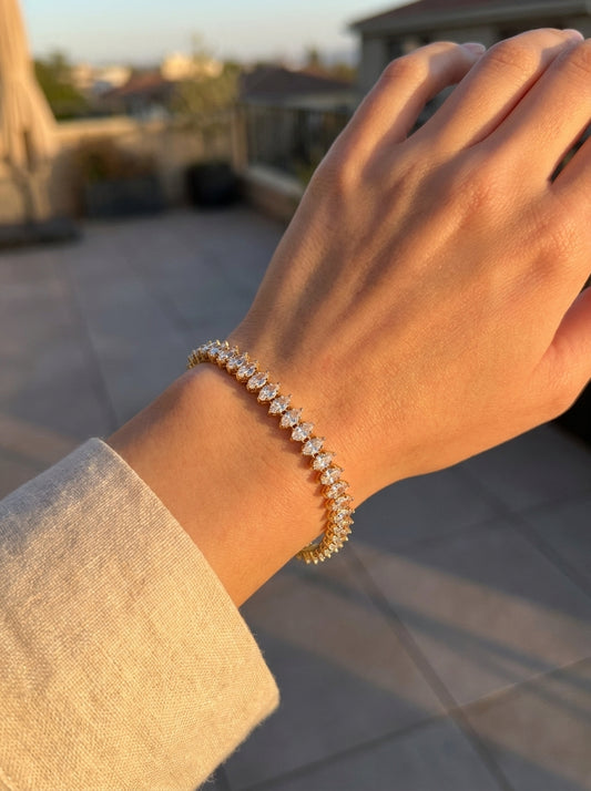 Pulseira Gold Riviera