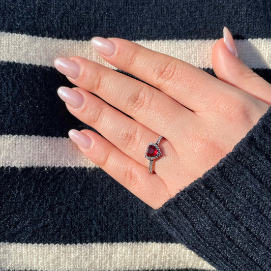 Anel Silver Dreams - Rubi