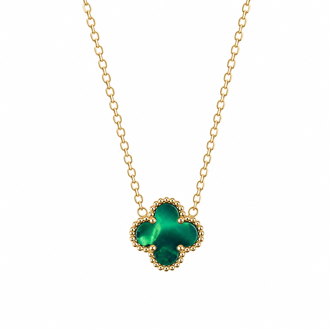 Colar Lucky Clover | Emerald
