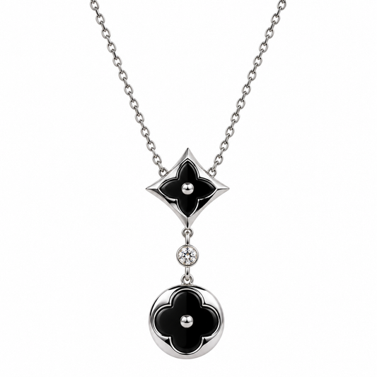 Colar Silver Luxe | Black