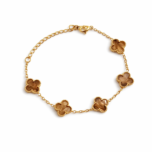 Pulseira Lucky Clover - Cacau