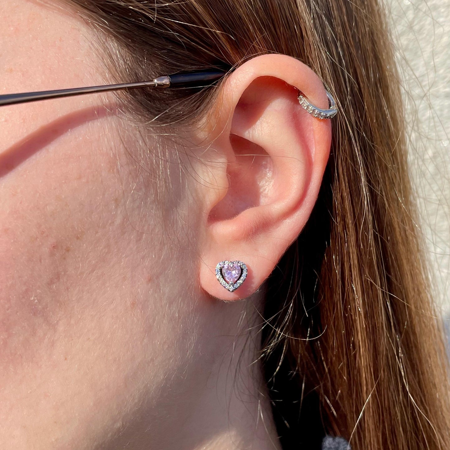 Brincos Silver Dreams - Blush