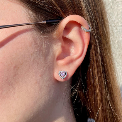 Brincos Silver Dreams - Blush