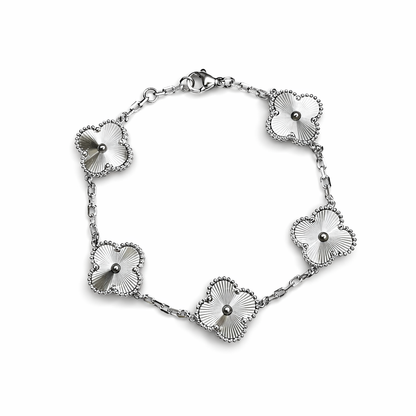 Pulseira Shiny Silver Clover