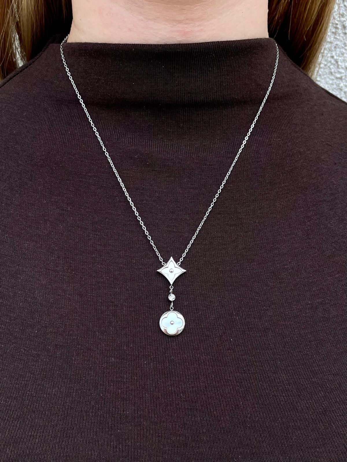 Colar Silver Luxe | White