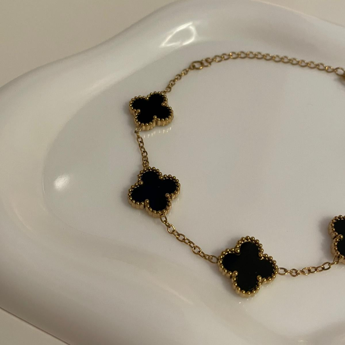 Pulseira Lucky Clover - Preto