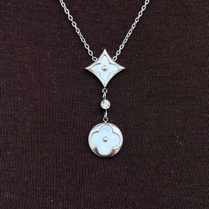 Colar Silver Luxe | White