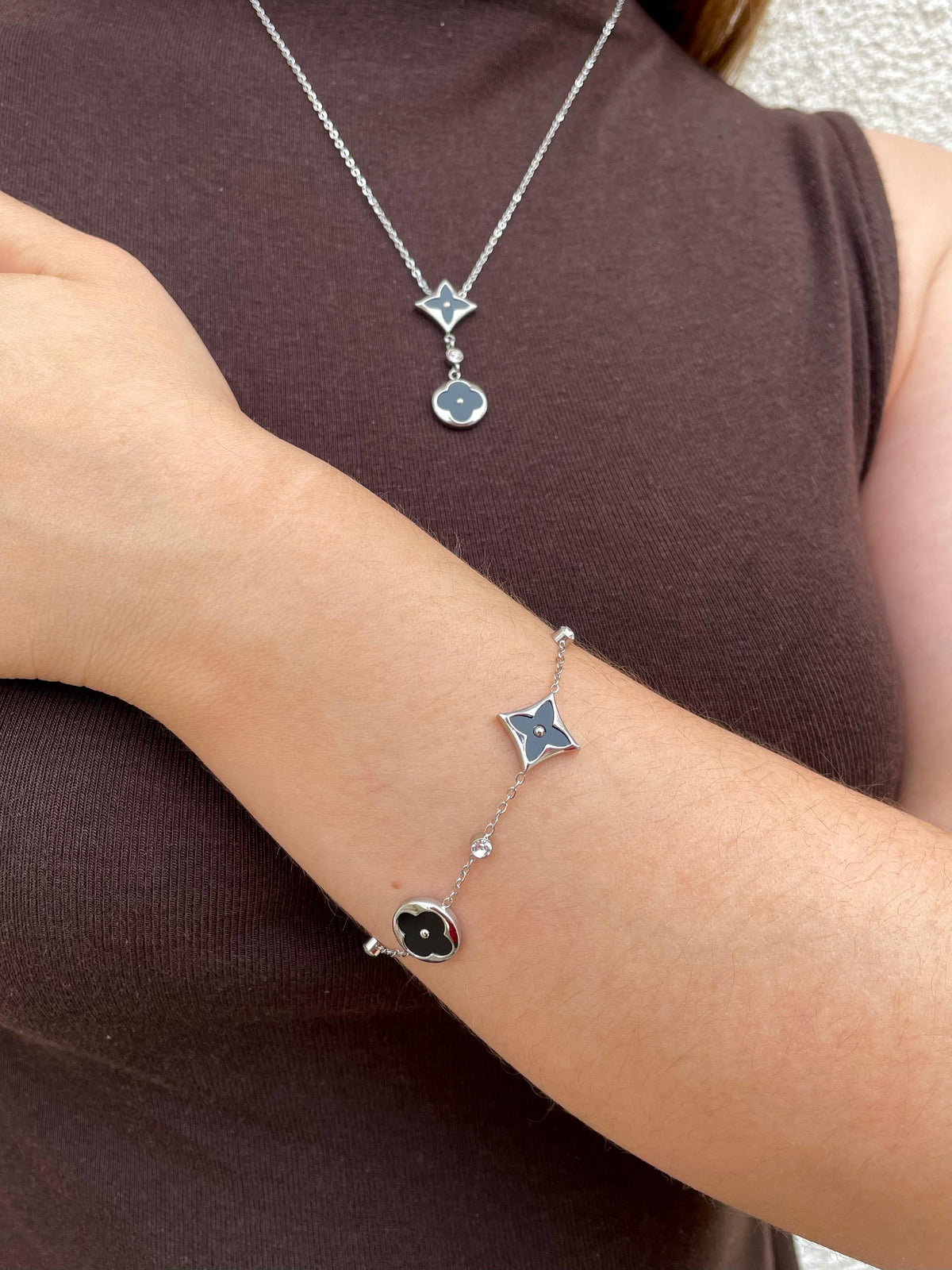 Pulseira Silver Luxe | Black