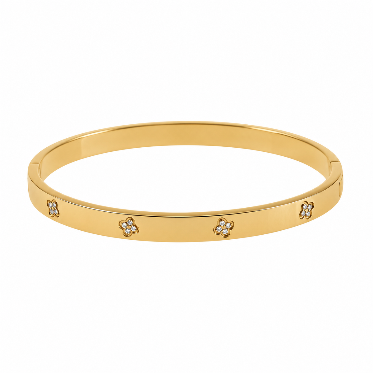Pulseira Gold Diamond's Bangle