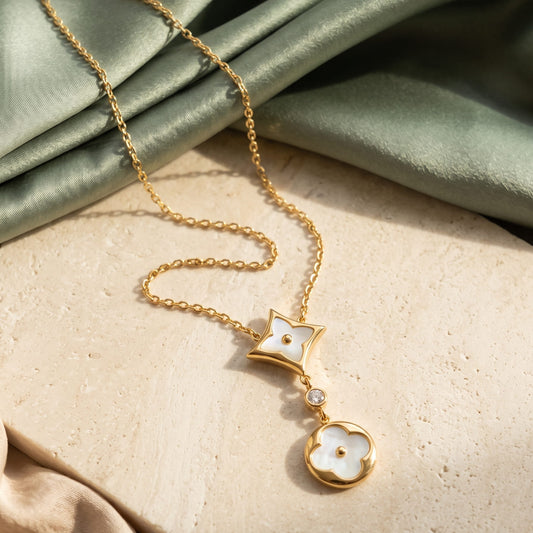 Colar Gold Luxe | White