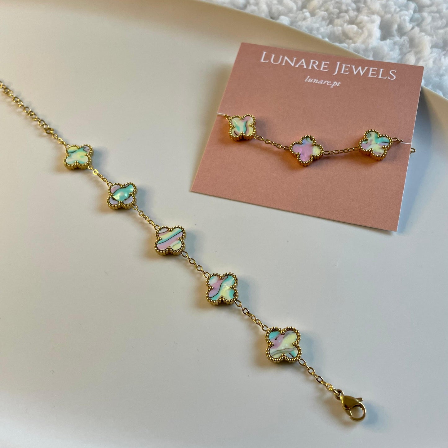 Pulseira Lucky Clover - Candy