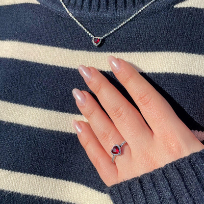 Anel Silver Dreams - Rubi