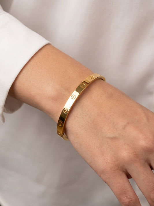 Pulseira Gold Classic Bangle [Pré-reserva]