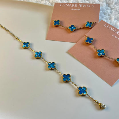 Pulseira Lucky Clover - Diamante