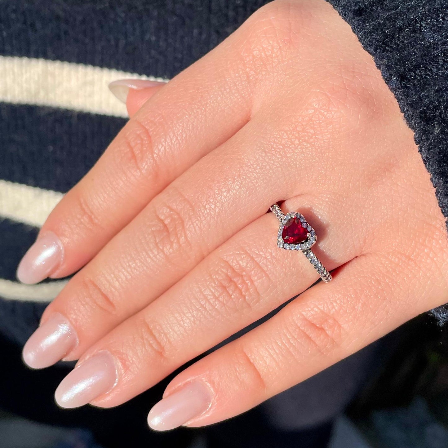 Anel Silver Dreams - Rubi