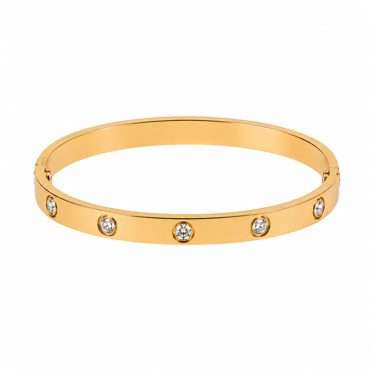 Pulseira Gold Love's Bangle