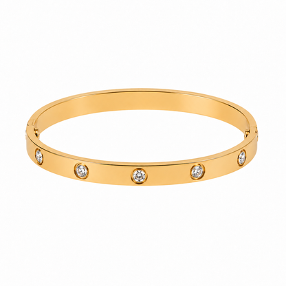 Pulseira Gold Love's Bangle