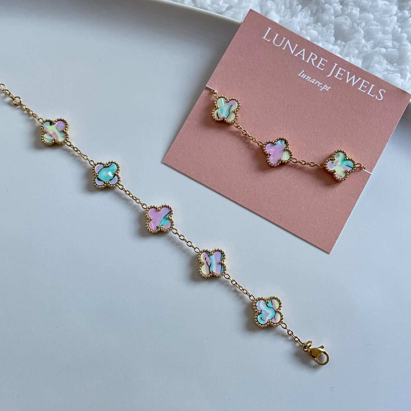 Pulseira Lucky Clover - Candy