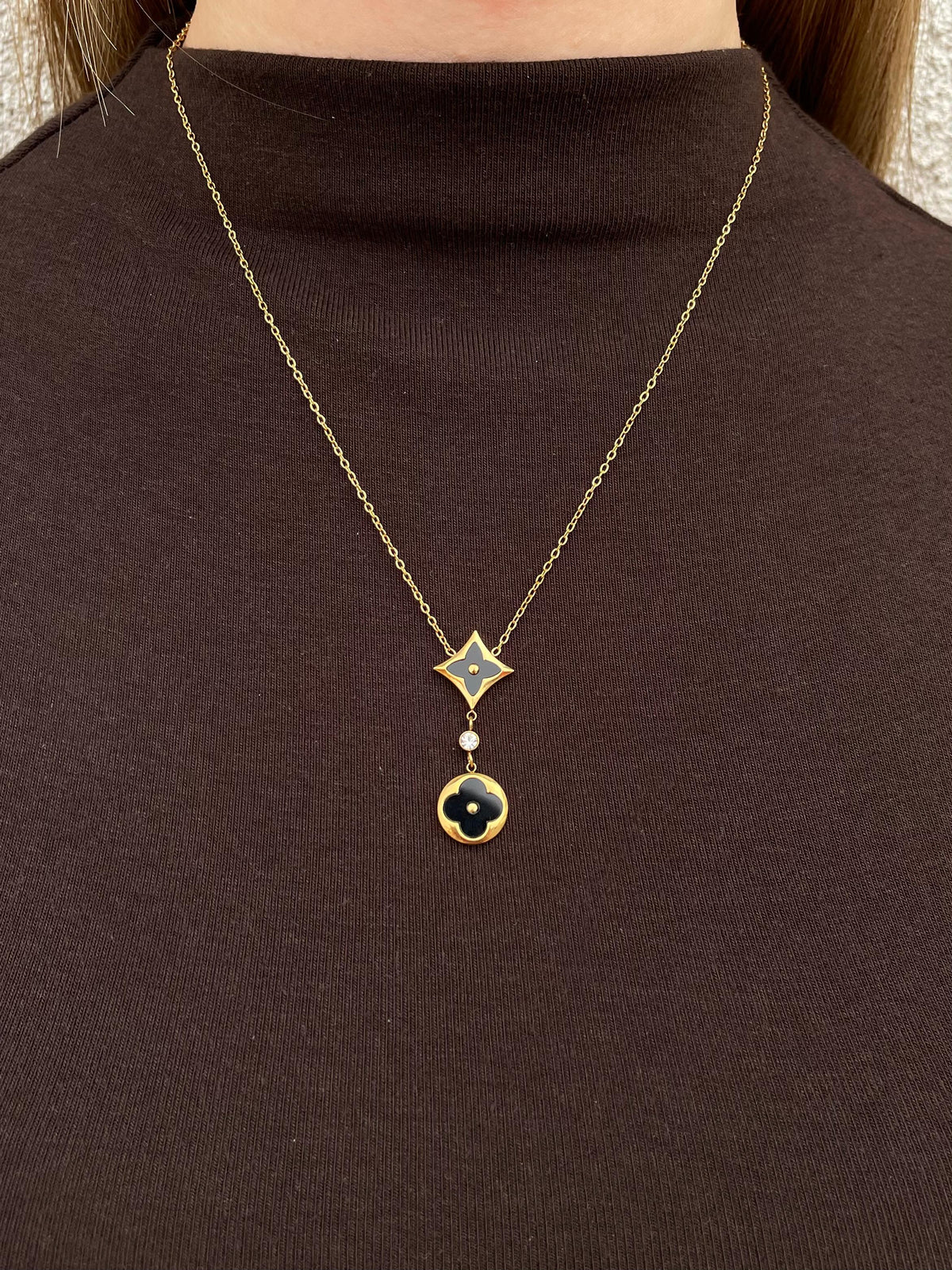 Colar Gold Luxe | Black