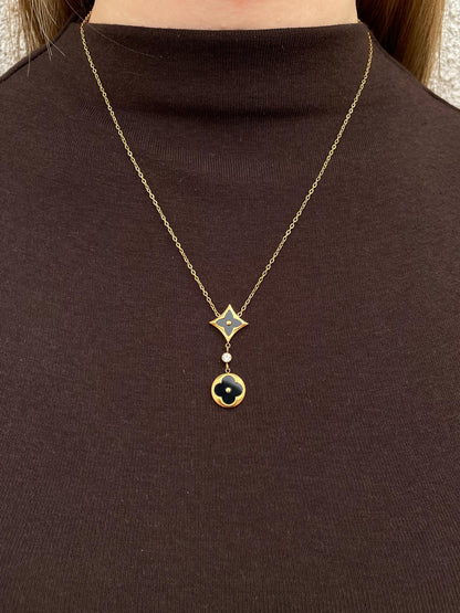 Colar Gold Luxe | Black