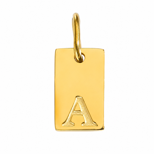 Pendente Engraved Letter