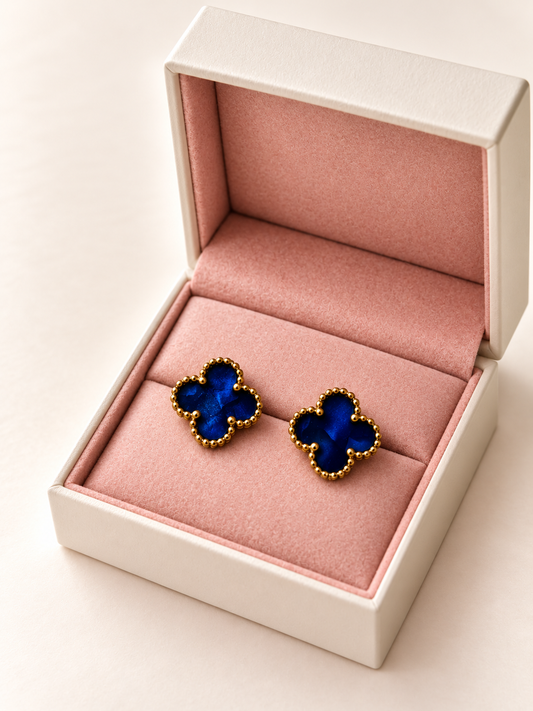 Brincos Lucky Clover | Safire