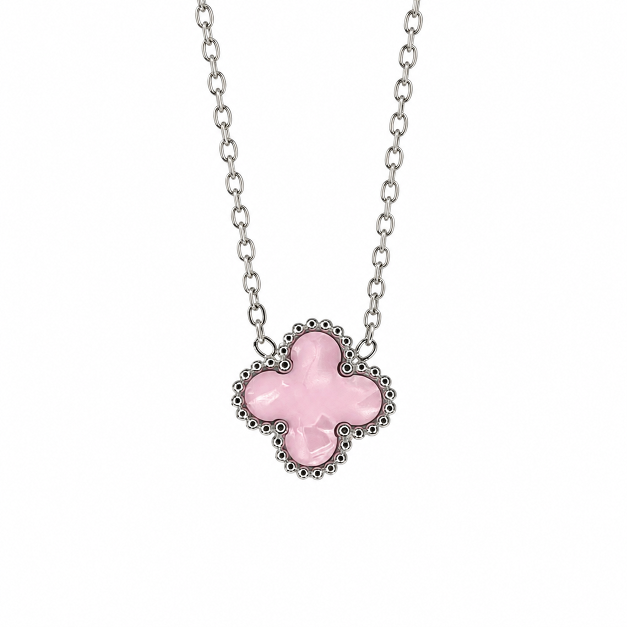 Colar Lucky Clover Silver | Blush