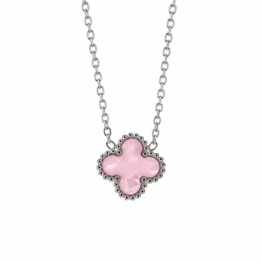 Colar Lucky Clover Silver | Blush
