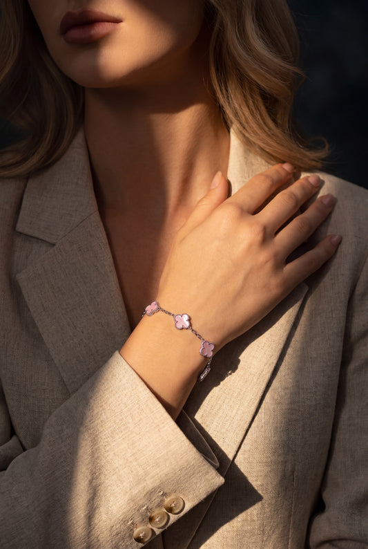 Pulseira Lucky Clover Silver | Blush