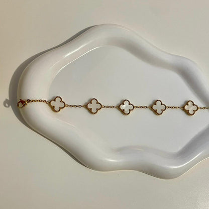 Pulseira Lucky Clover - Pérola