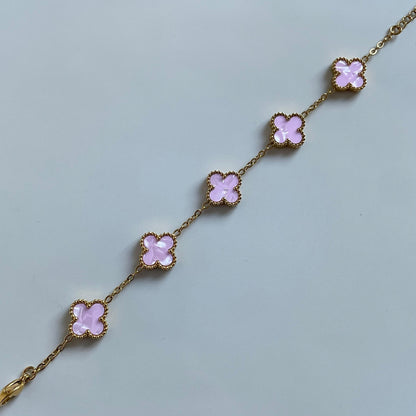 Pulseira Lucky Clover - Blush