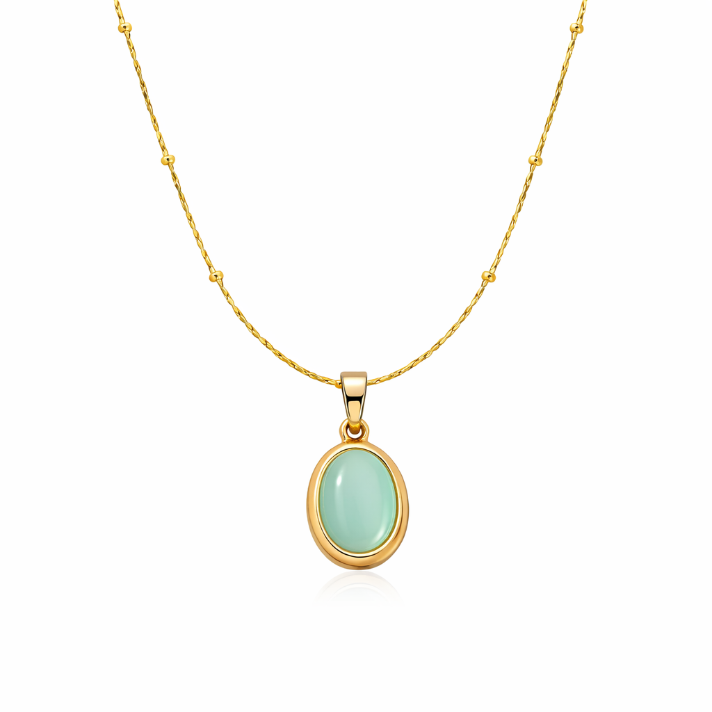 Colar Império - Cinza Sage