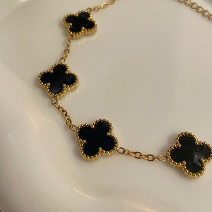 Pulseira Lucky Clover - Onyx