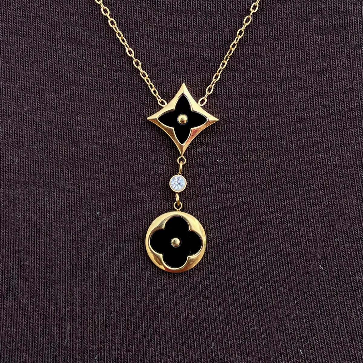 Colar Gold Luxe | Black