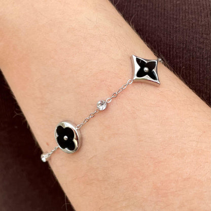 Pulseira Silver Luxe | Black