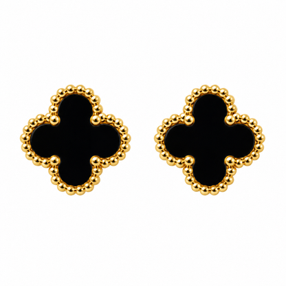 Brincos Lucky Clover | Black