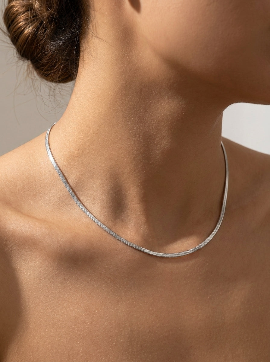 Colar Silver Spine