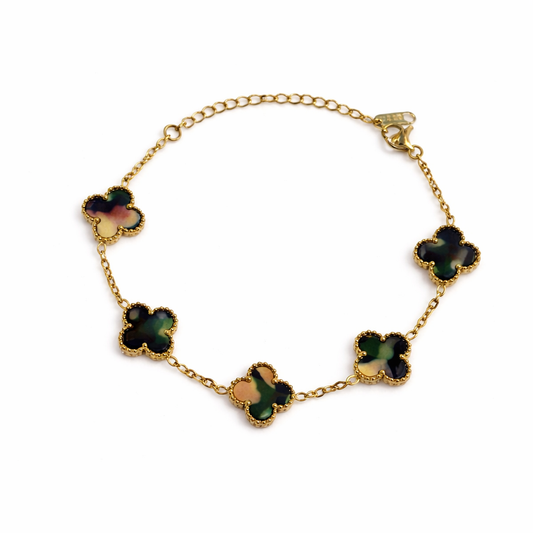 Pulseira Lucky Clover - Camouflage