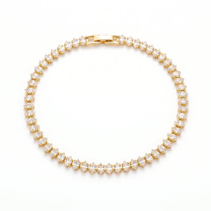 Pulseira Gold Riviera
