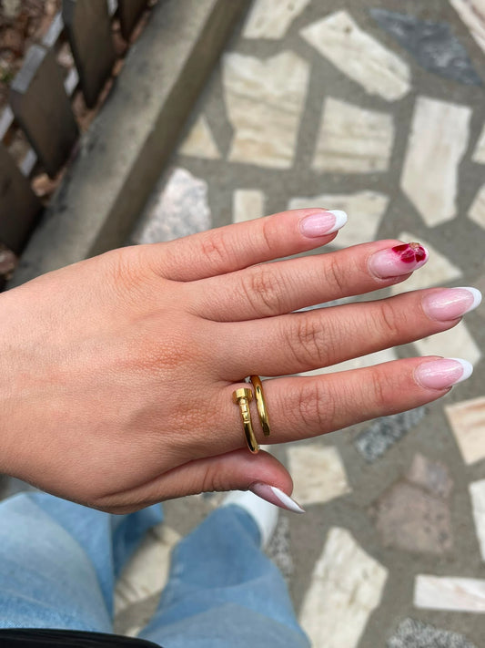 Anel Gold Nail