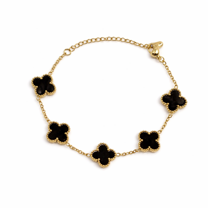 Pulseira Lucky Clover - Preto