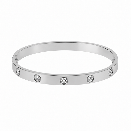 Pulseira Silver Love's Bangle